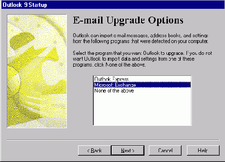 Новые возможности установки Outlook